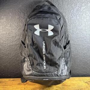 Under Armour Storm Backpack Black Laptop School Gym Bag Water Resistant Unisex